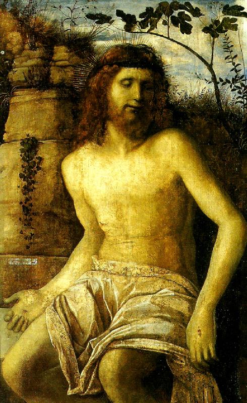 Giovanni Bellini den tornekronte kristus Germany oil painting art